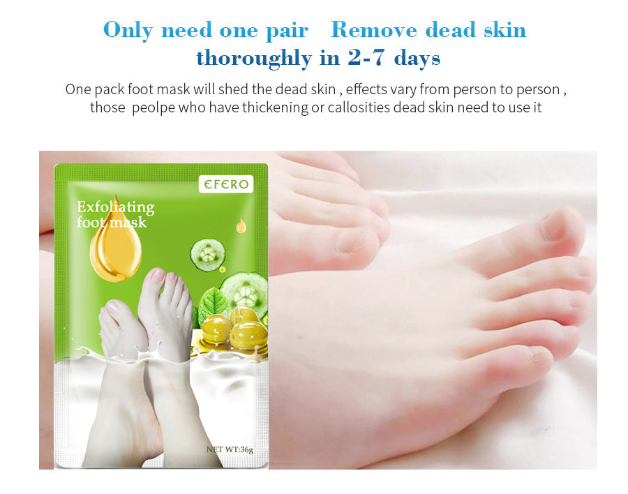Dermastep Peel Booties — Exfoliating Foot Peel Mask for Calluses & Rough Skin (1 Pair)
