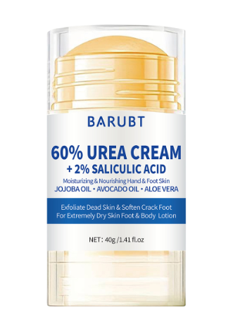 Dermastep Overnight Heel Balm — 60% Urea + Salicylic Acid for Dry, Cracked Heels (40g)