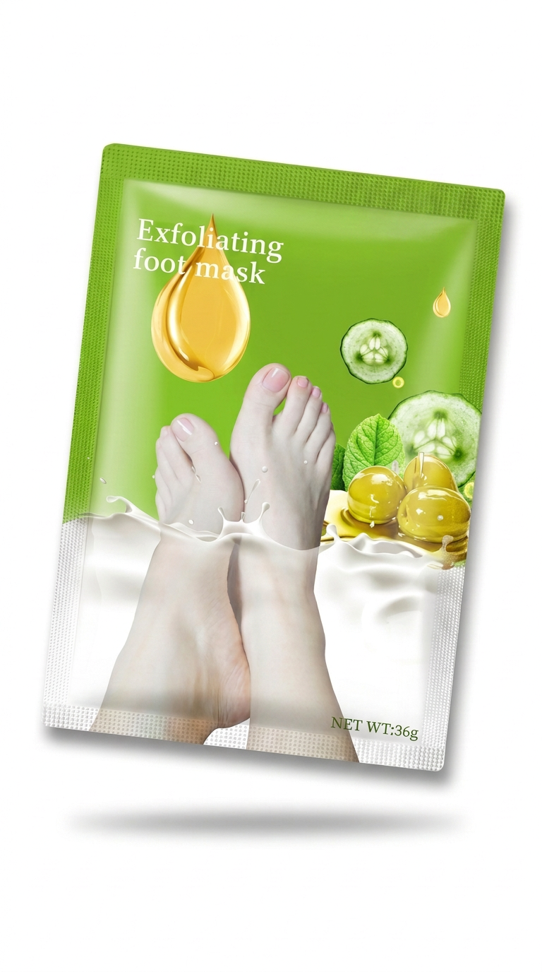 Dermastep Peel Booties — Exfoliating Foot Peel Mask for Calluses & Rough Skin (1 Pair)