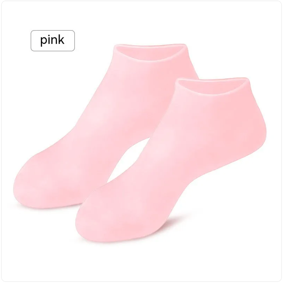 Dermastep Overnight Socks — Wear Over Your Heel Balm, Universal Fit (1 Pair)