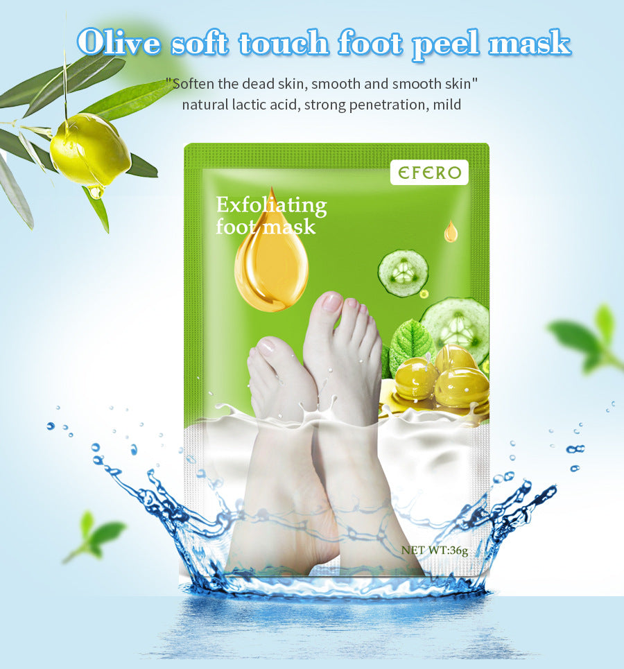 Dermastep Peel Booties — Exfoliating Foot Peel Mask for Calluses & Rough Skin (1 Pair)
