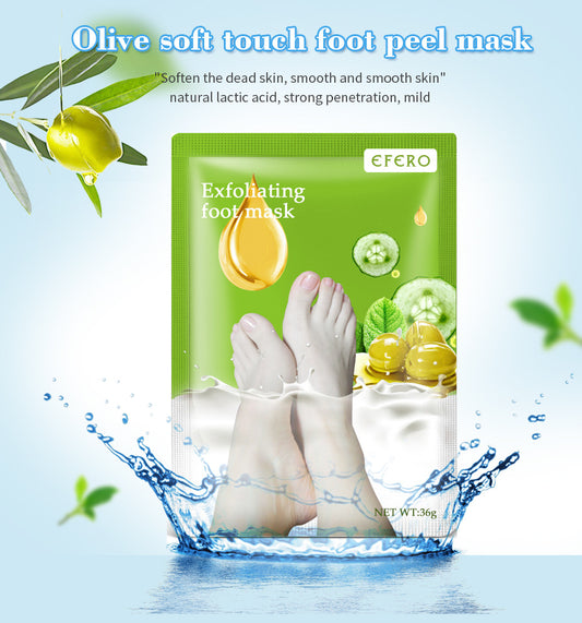 Dermastep Peel Booties — Exfoliating Foot Peel Mask for Calluses & Rough Skin (1 Pair)