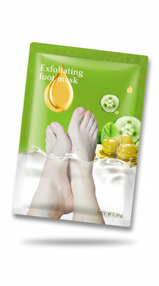 Dermastep Peel Booties — Exfoliating Foot Peel Mask for Calluses & Rough Skin (1 Pair)